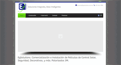 Desktop Screenshot of egsolutions.com.mx